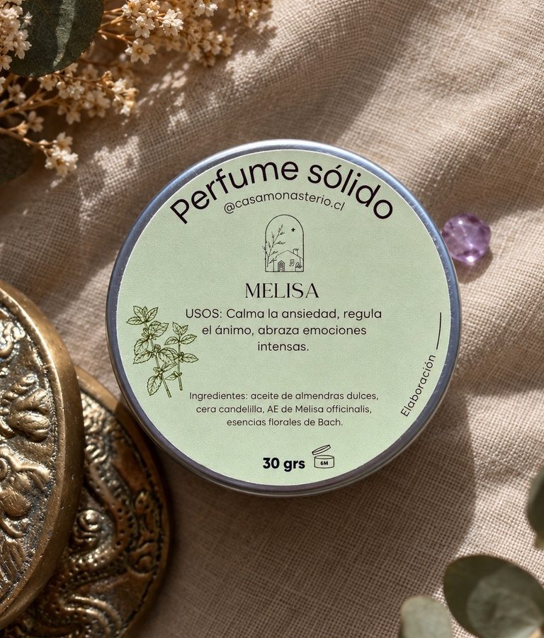 Perfume sólido Melisa