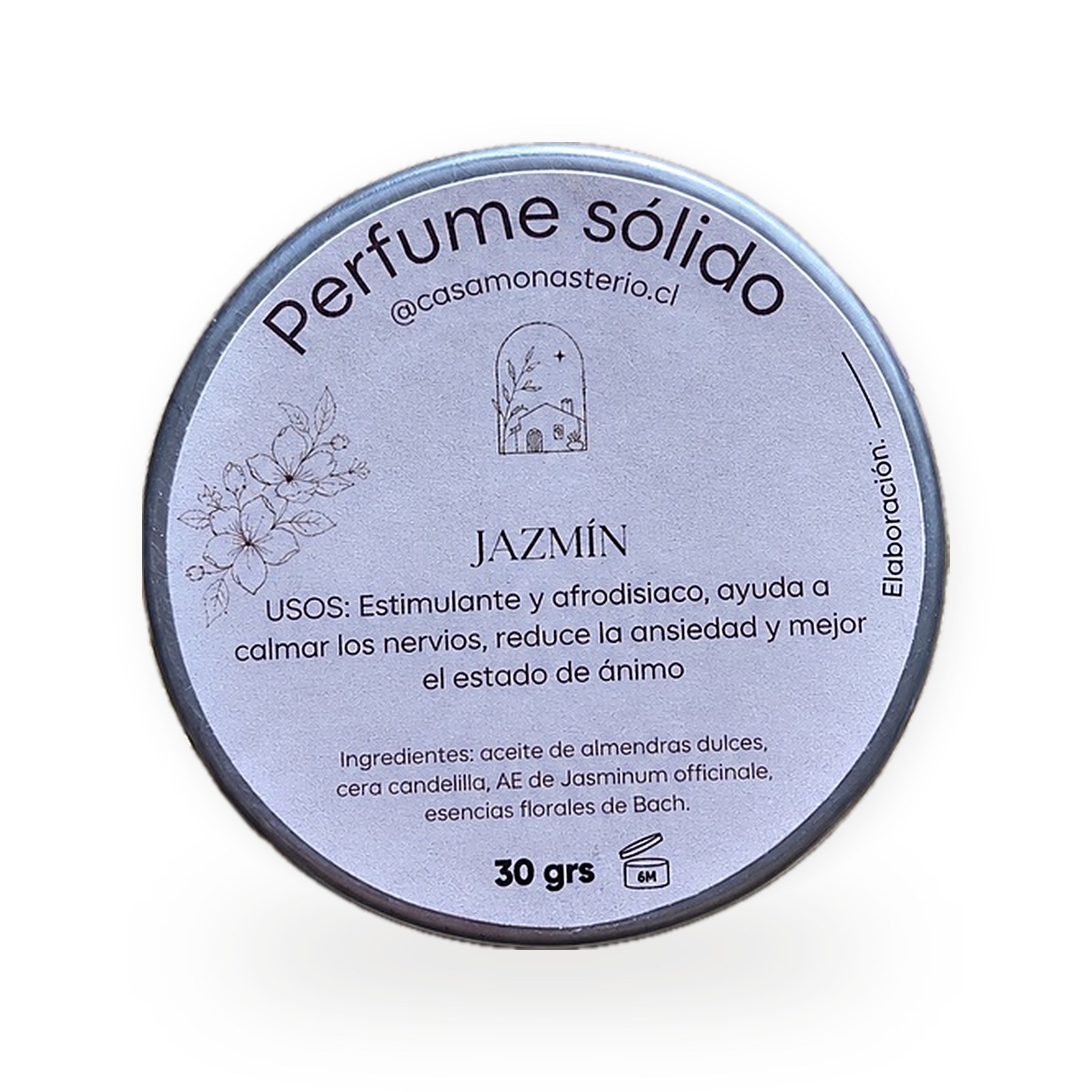Perfume sólido Jazmín